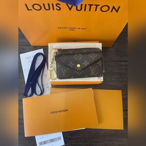 Louis Vuitton Monogram Card Holder Recto Verso